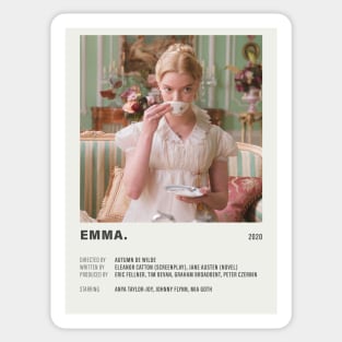 EMMA. (2020) poster 2 Sticker